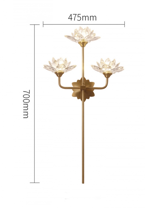 Wish Brass Flower