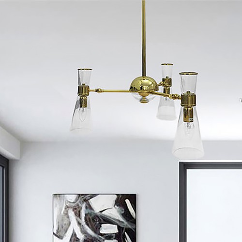 American Gold Chandelier