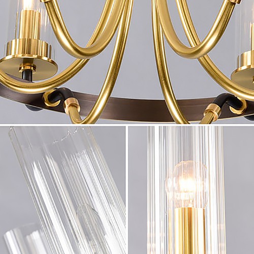 Anke Luxury Brass Chandelier 2