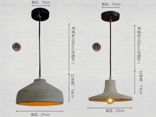 Beton Pendant 4