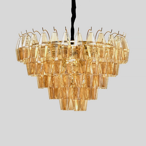Black Crystal Chandelier