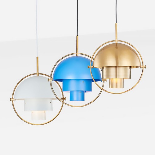 Blue Kitchen Chandelier