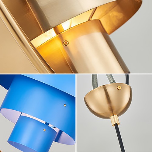 Blue Kitchen Chandelier