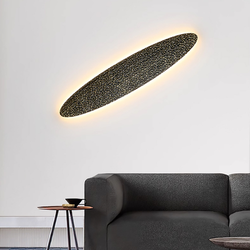 Brass Shade Wall
