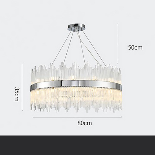 Chrome Eco Chandelier