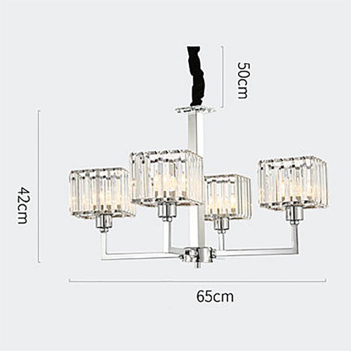Chrome Idea Chandelier 2