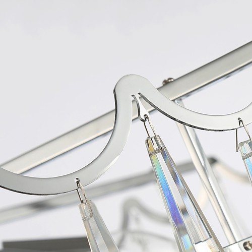 Chrome Pick Chandelier 6