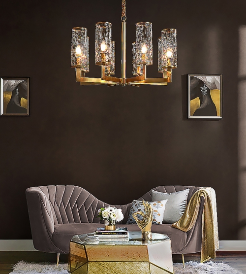 Cosmo Brass Luxury Chandelier