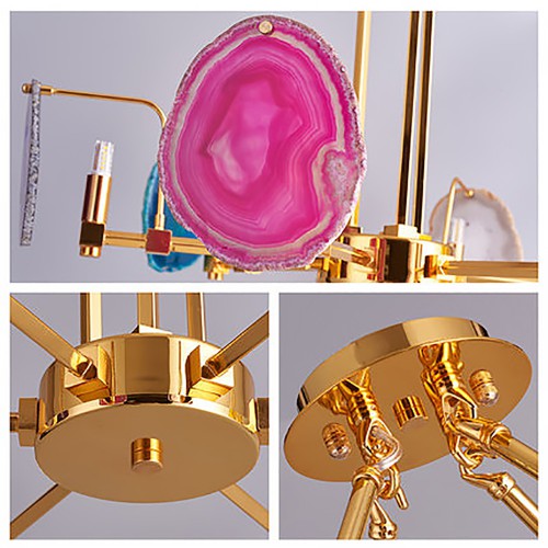 Creative Agat Chandelier