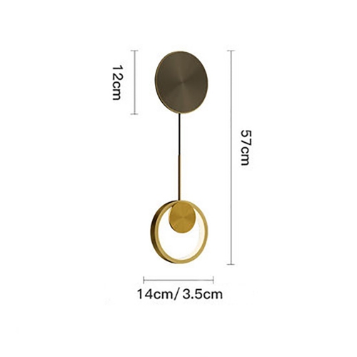 Currently Luxury Brass Wall