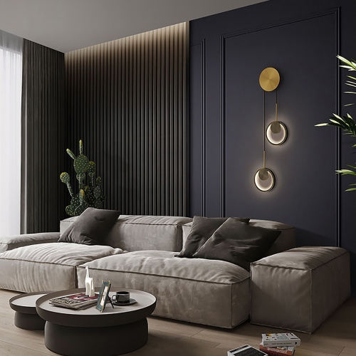 Currently Luxury Brass Wall