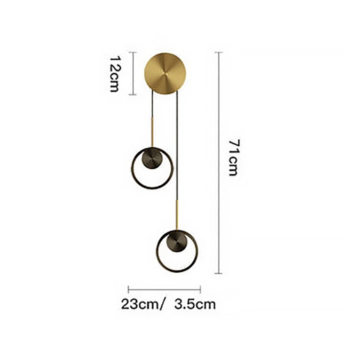 Currently Luxury Brass Wall