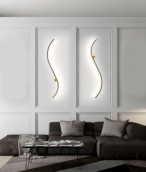 Dots Curve Gold