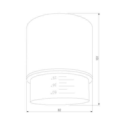Elektrostandard 25032/LED 10W 4200K белый/серебро