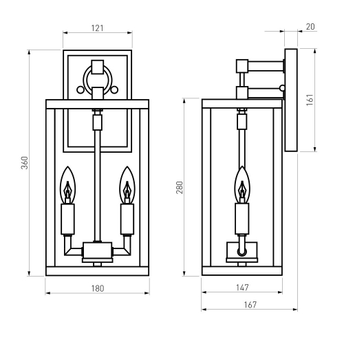 Elektrostandard 35150/D черный