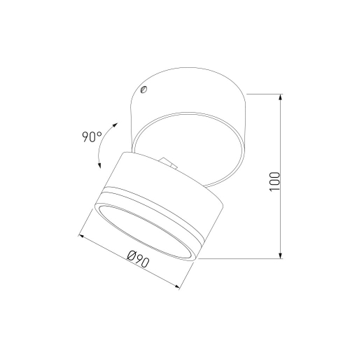 Elektrostandard 35157/U черный