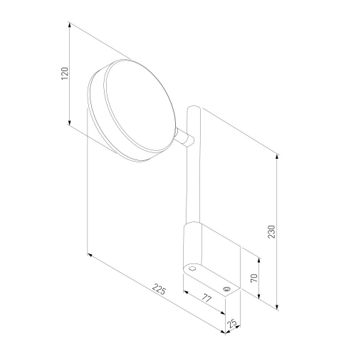 Elektrostandard 40129/LED черный
