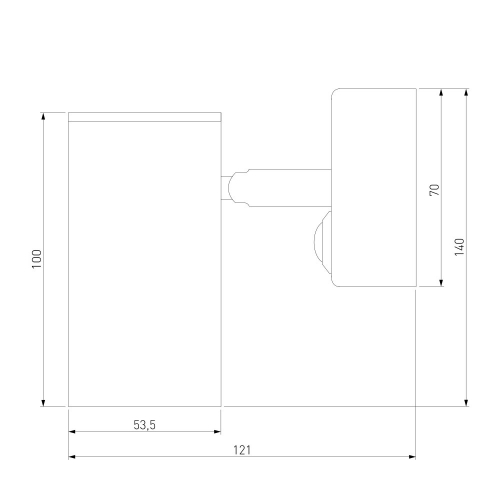 Elektrostandard Rutero GU10 SW белый (MRL 1003)