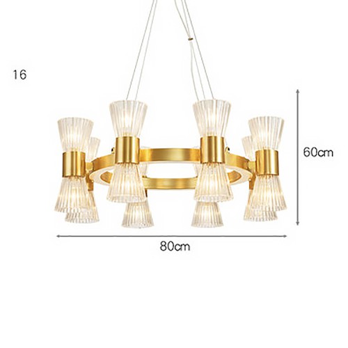 Fashion Brass Chandelier 4