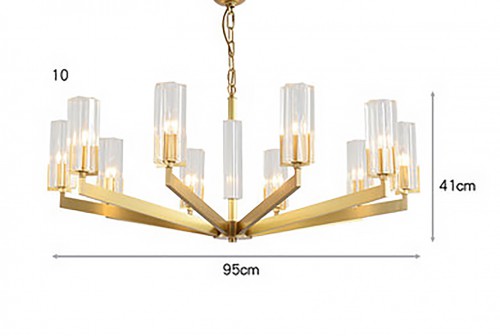 Fashion Brass Chandelier