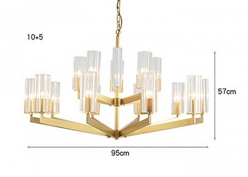 Fashion Brass Chandelier