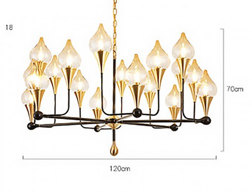 Fashion Brass Exclusive Chandelier 3