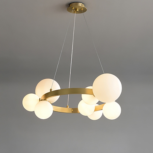 Folks Brass Chandelier