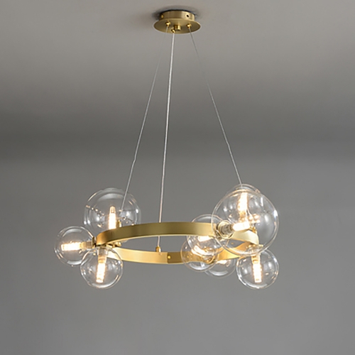 Folks Brass Chandelier