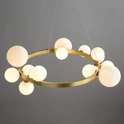 Folks Brass Chandelier