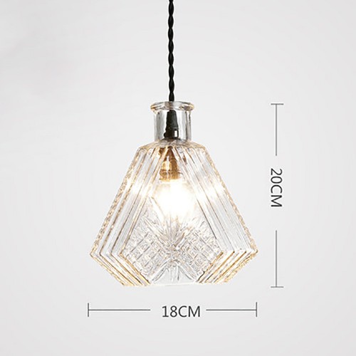Glass Bottle Pendant
