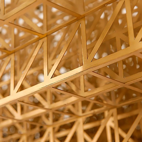 Gold Cage Sea Chandelier