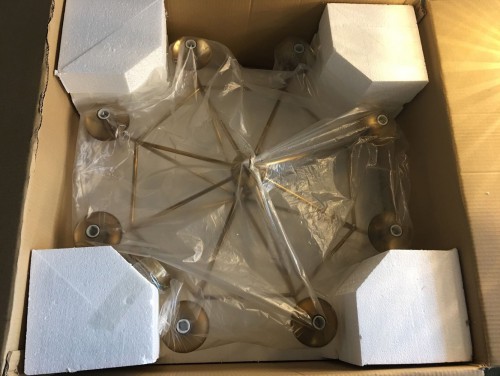 Gold Sea Line Chandelier