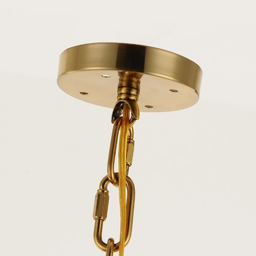 Kebo Brass Chandelier