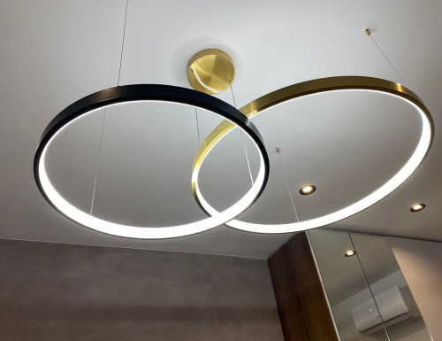 Light Ring Brass