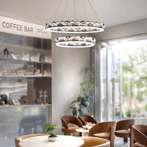 Lux Crystal Chandelier