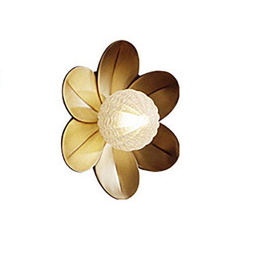 Luxury Brass Modern Flower