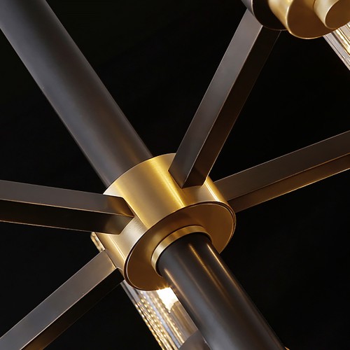 Luxury Modern Black Chandelier 2