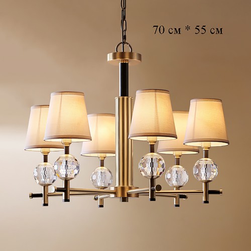 Luxury Modern Brass Chandelier 2