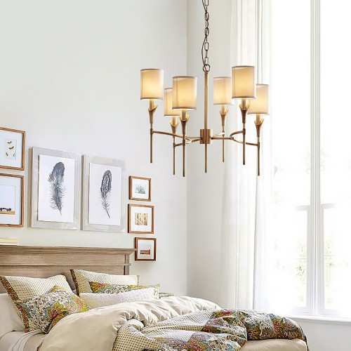 Luxury Modern Brass Chandelier