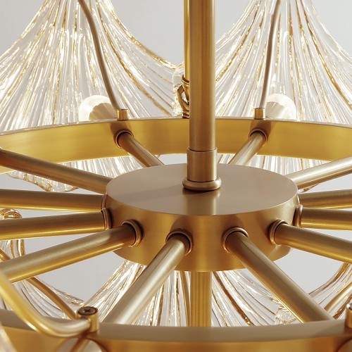 Luxury Modern Glass Chandelier