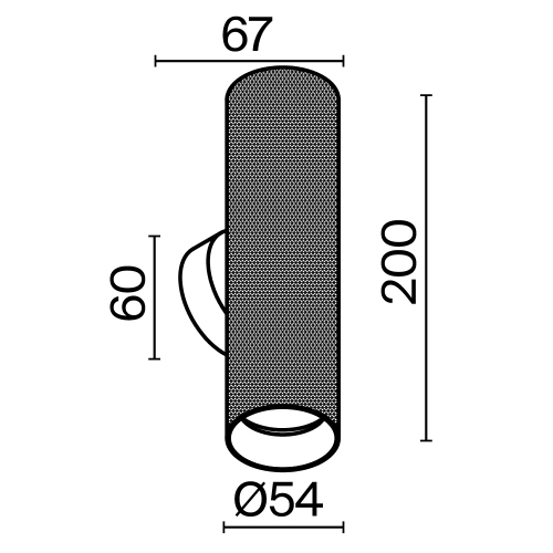 Maytoni C080WL-02-GU10-B