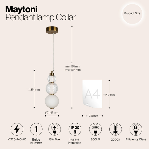 Maytoni Collar