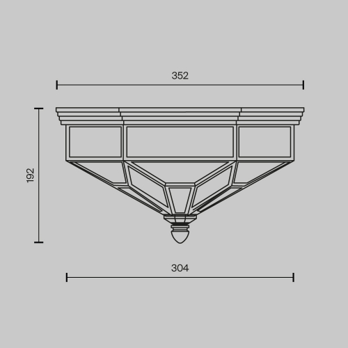 Maytoni H356-CL-03-BZ