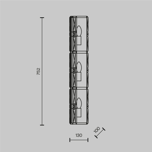 Maytoni MOD094WL-03CH