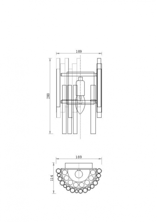 Maytoni MOD135WL-01BS