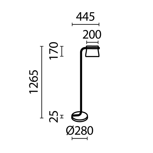 Maytoni MOD170FL-L8BS3K