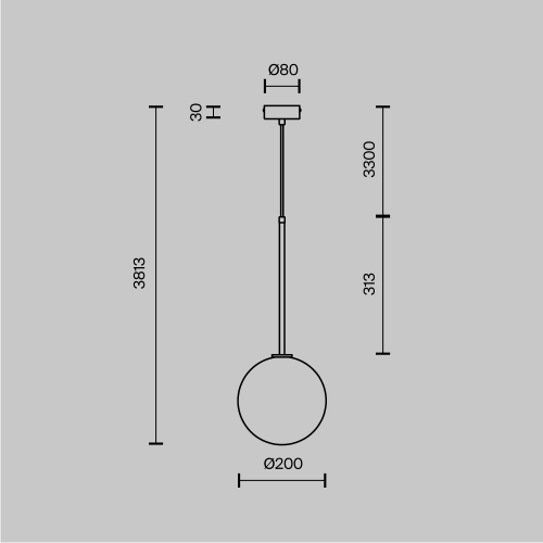 Maytoni MOD172PL-01B
