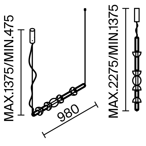 Maytoni MOD210PL-L39BS3K