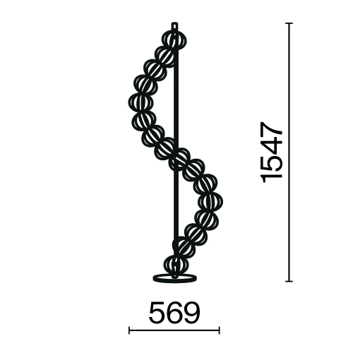 Maytoni MOD216FL-L38G3K