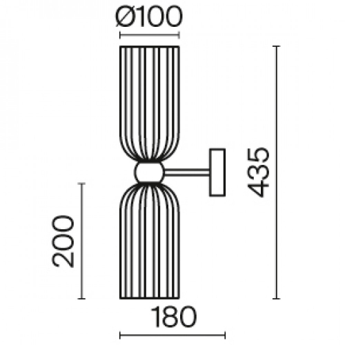 Maytoni MOD302WL-02GR
